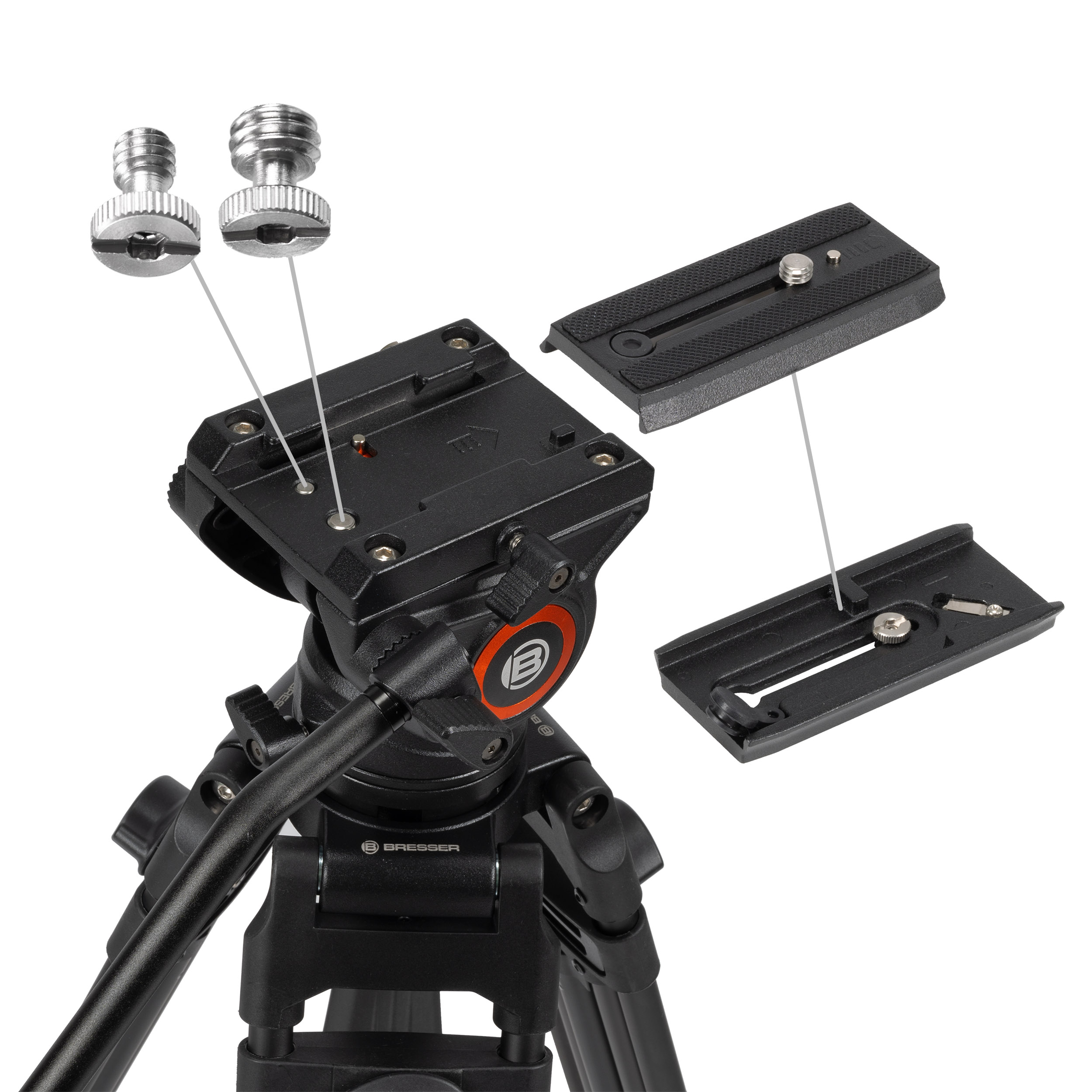 Trépied vidéo Bresser Tripod VT-01