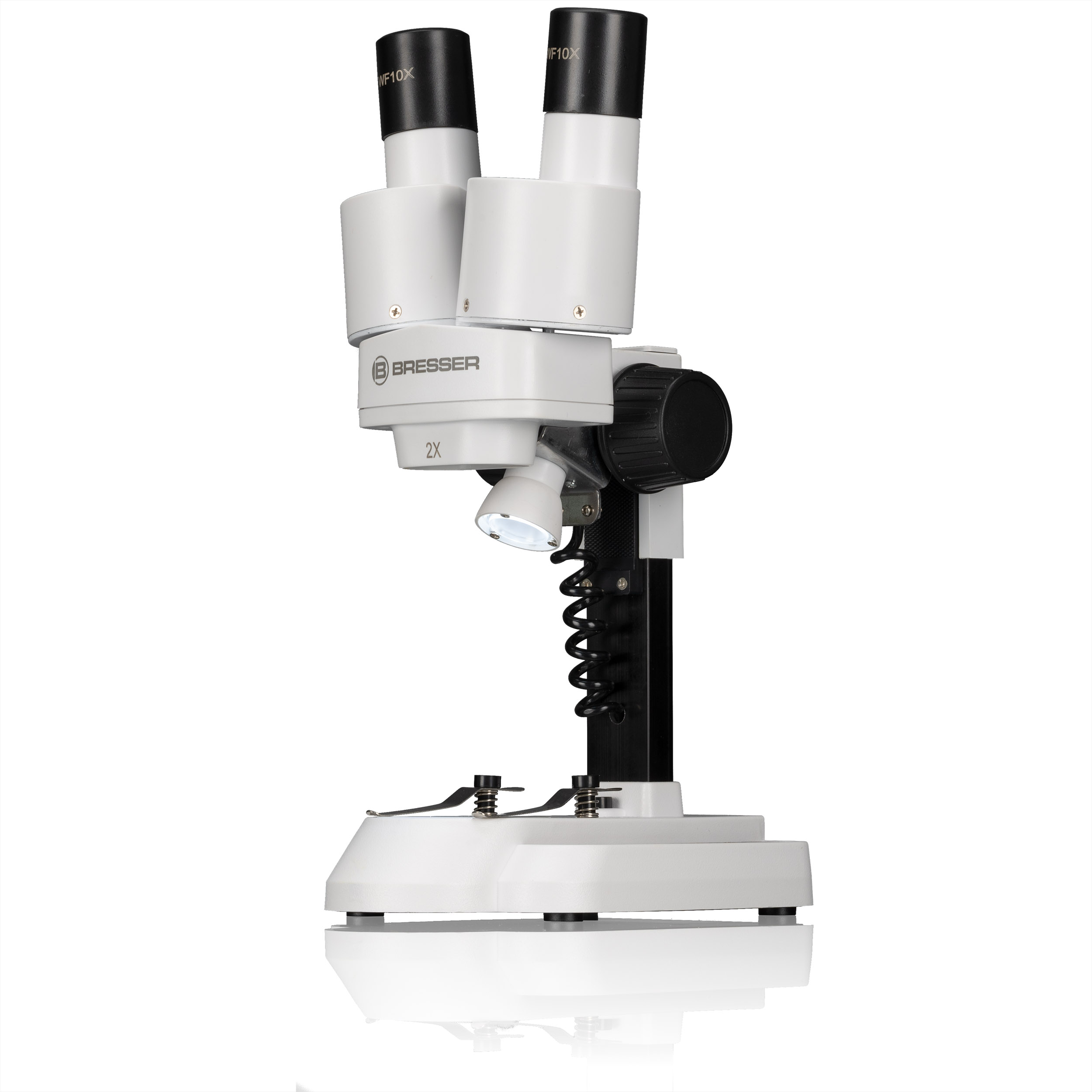 Stéréo microscope BRESSER JUNIOR 20x-50x double éclairage LED
