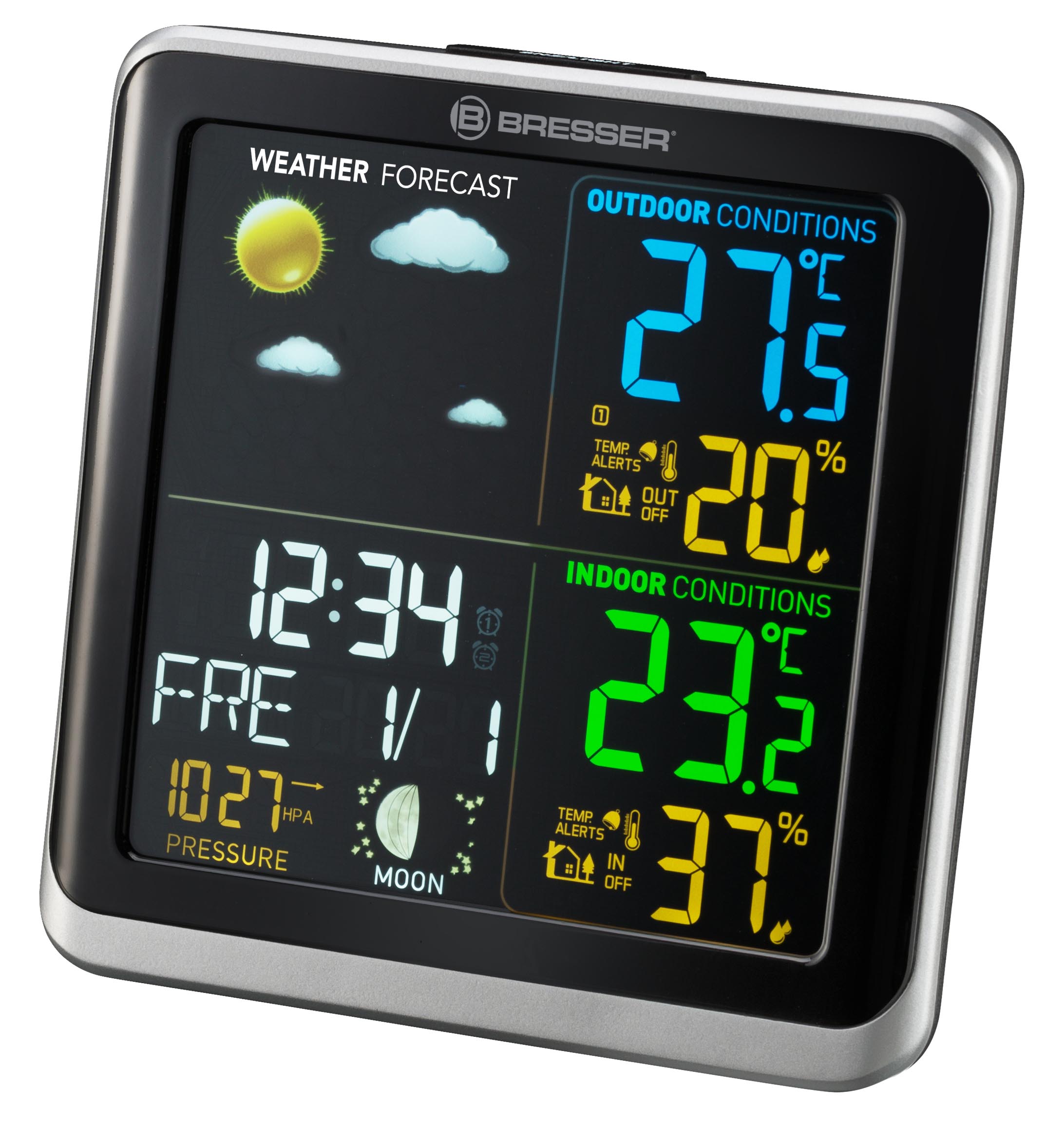 BRESSER ClimaTemp TB Wetterstation mit LCD Farbdisplay (Refurbished)