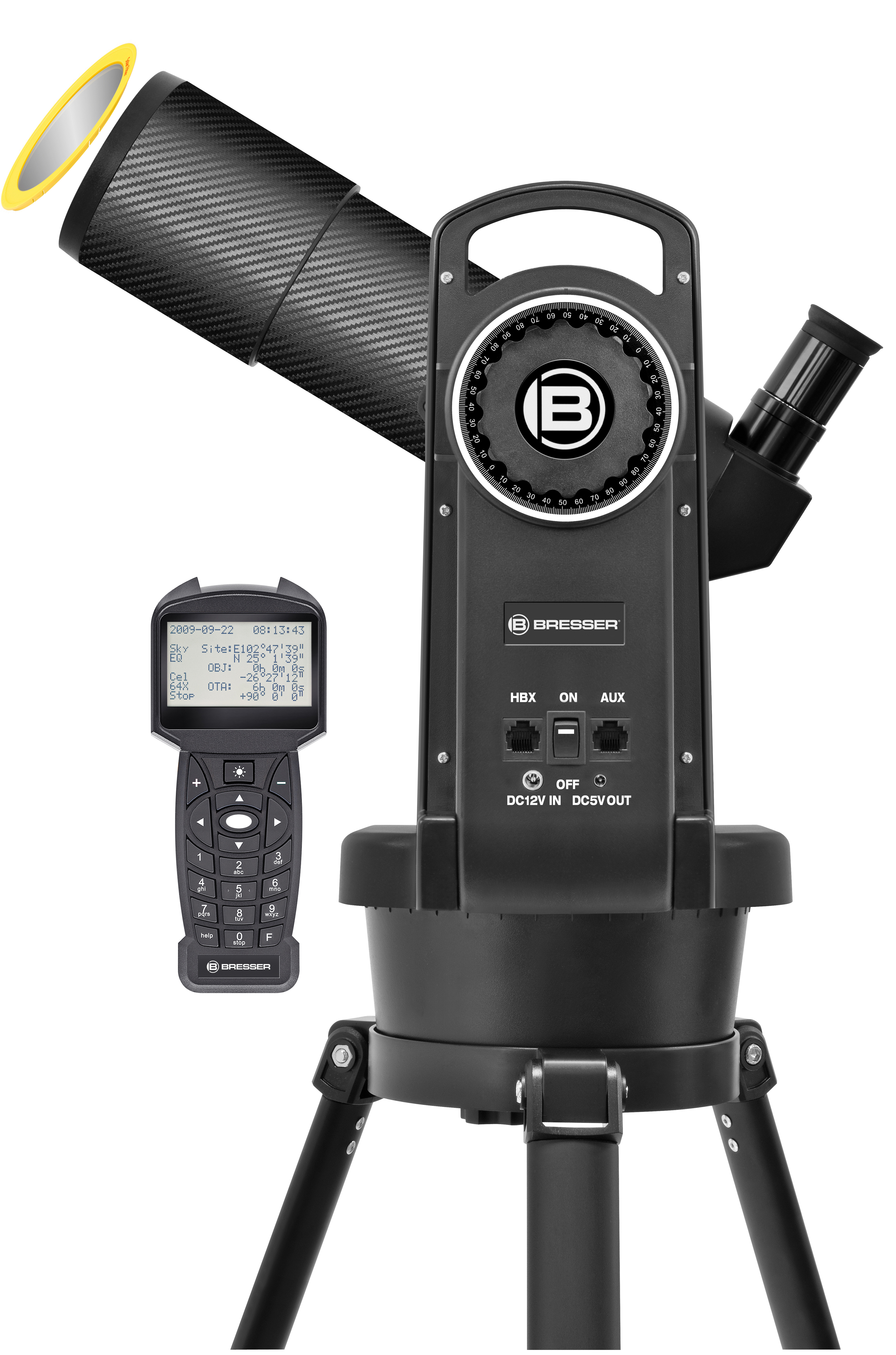 Télescope BRESSER Automatik 80/400 Goto - Kit de Démarrage astronomique