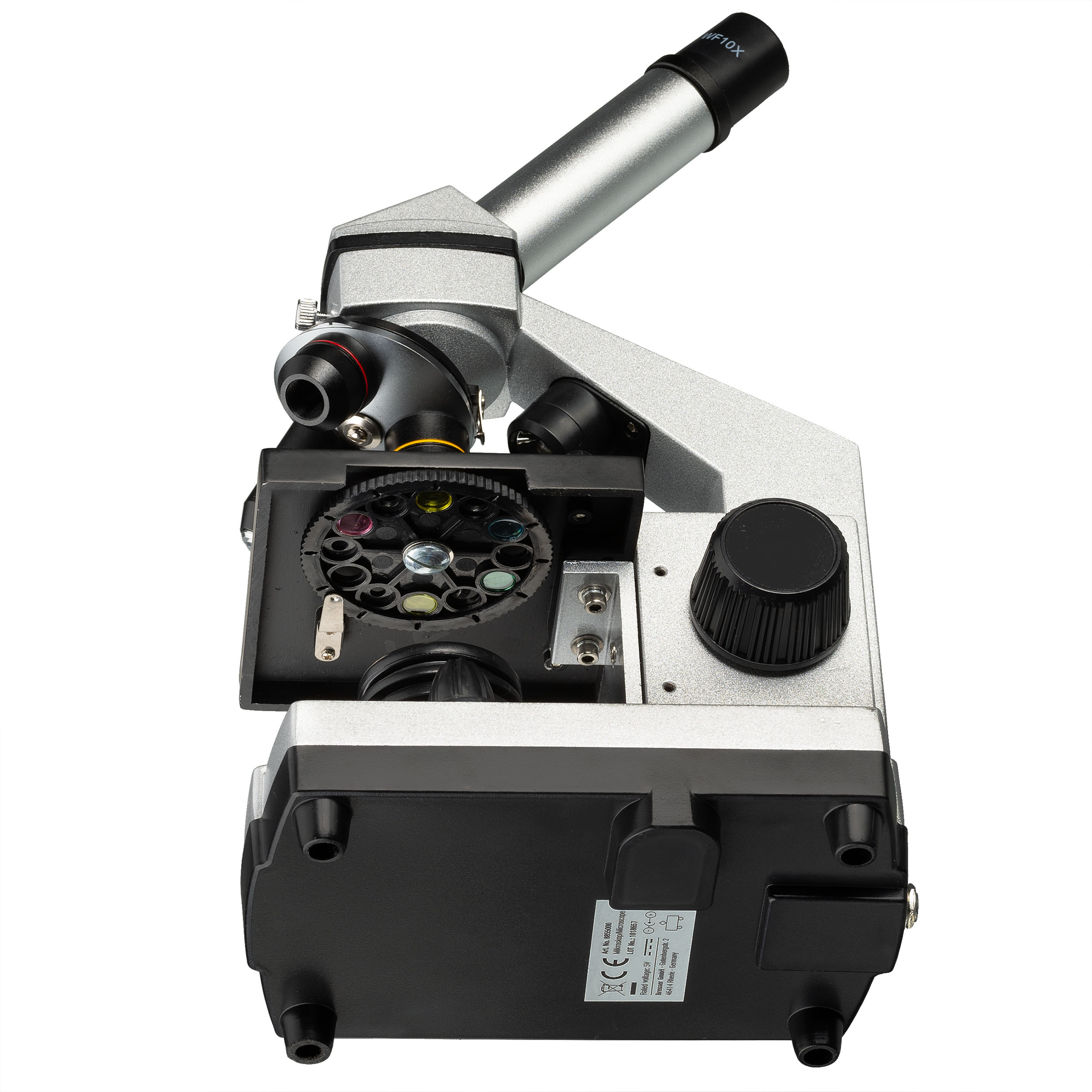 BRESSER JUNIOR 40x-1024x Microscope Set avec Valise à Coque rigide