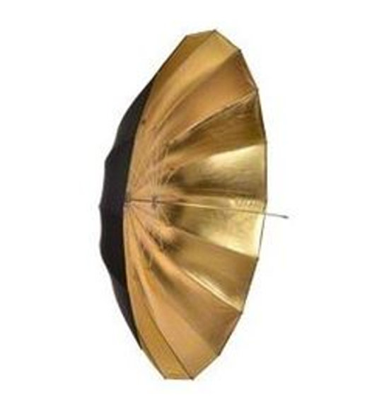 BRESSER BR-BG150 Parapluie réflecteur noir/doré 150cm