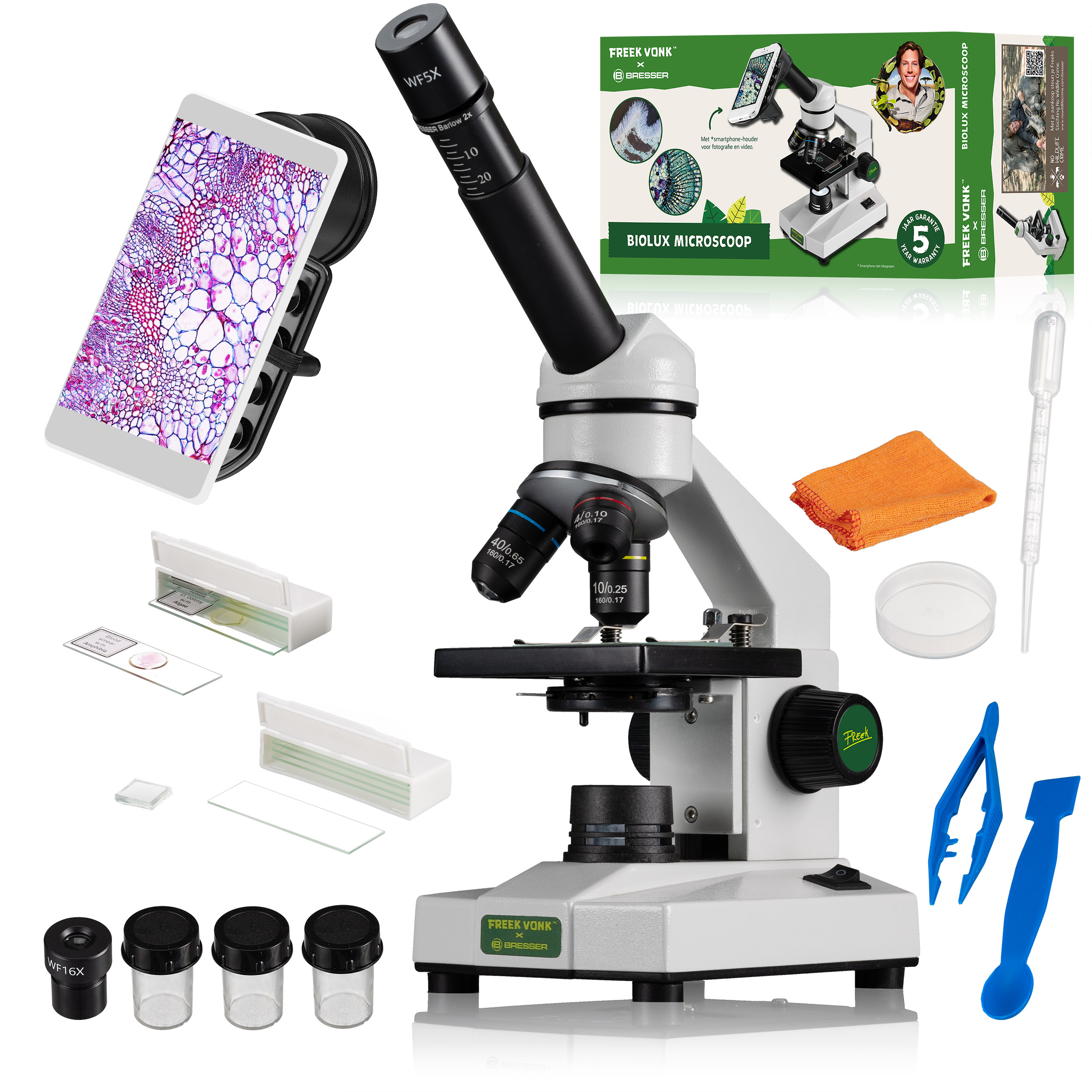 FREEK VONK x BRESSER Microscope Biolux
