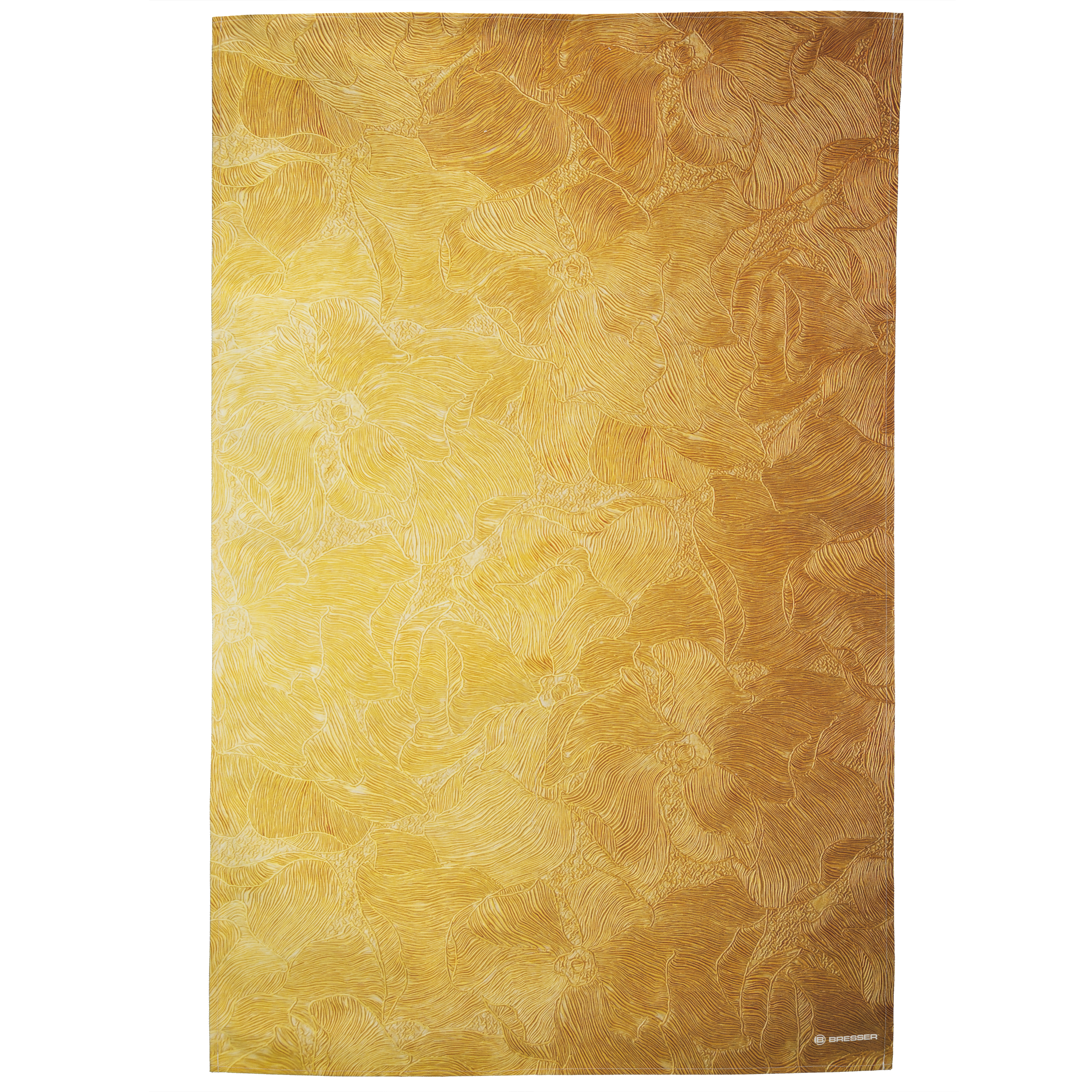 BRESSER Tissu de fond avec motif photo 80 x 120 cm - Golden Flower