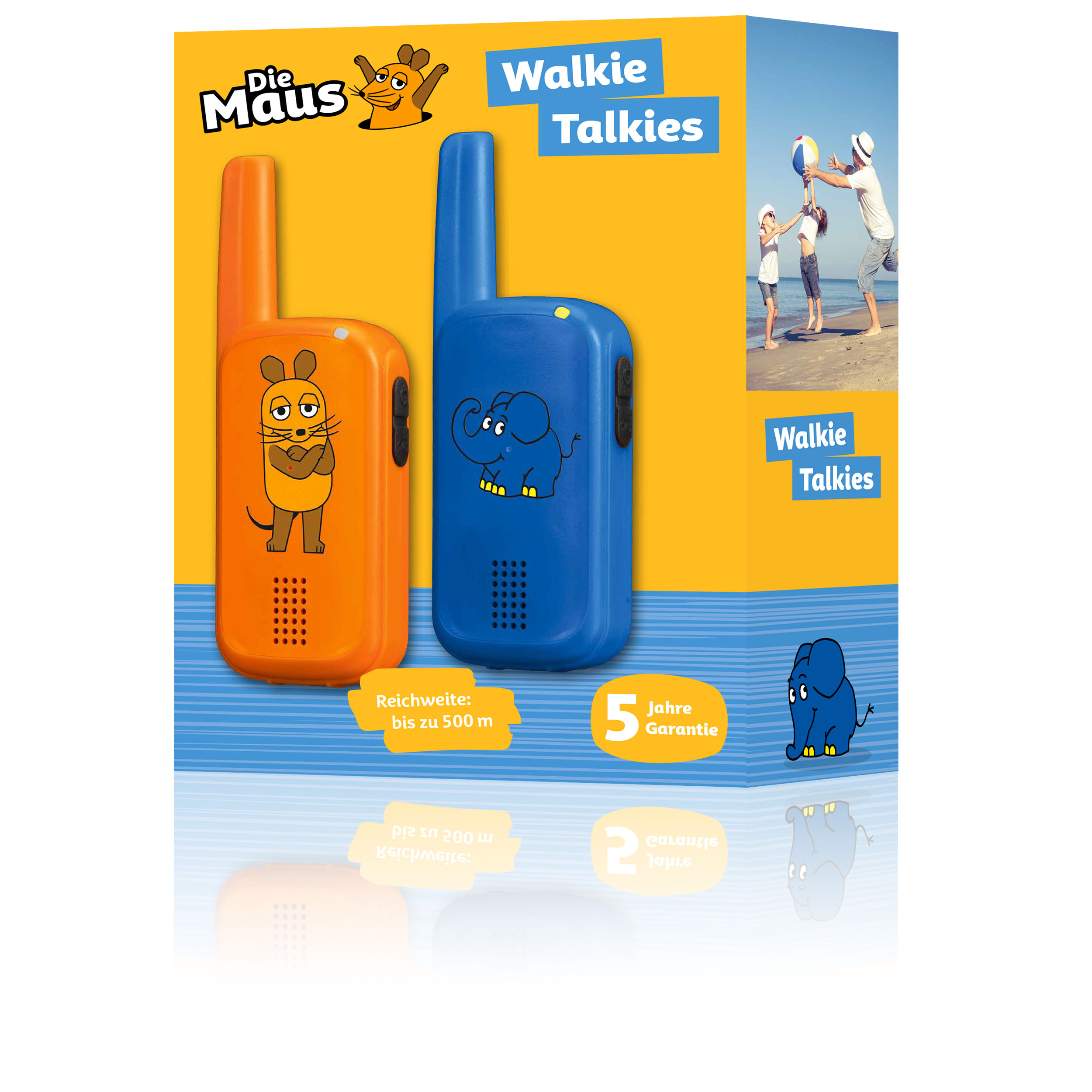 Walkies-Talkies DieMaus pour enfants