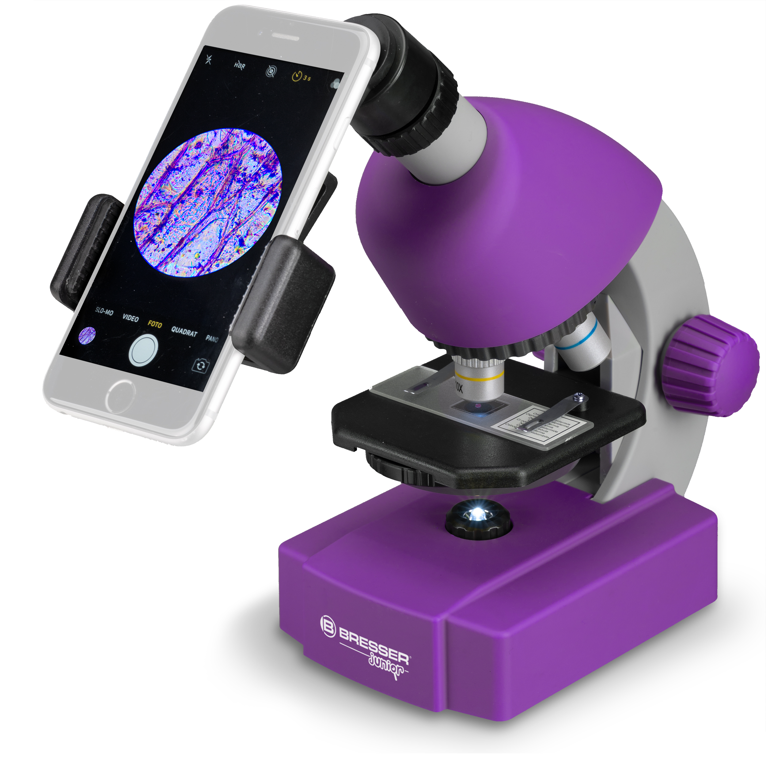 BRESSER JUNIOR Microscope 40x-640x